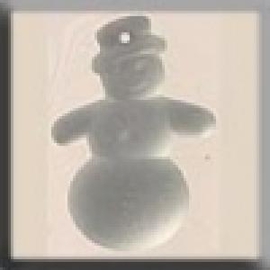 Mill Hill Glass Treasures 12060 Snowman Frosted